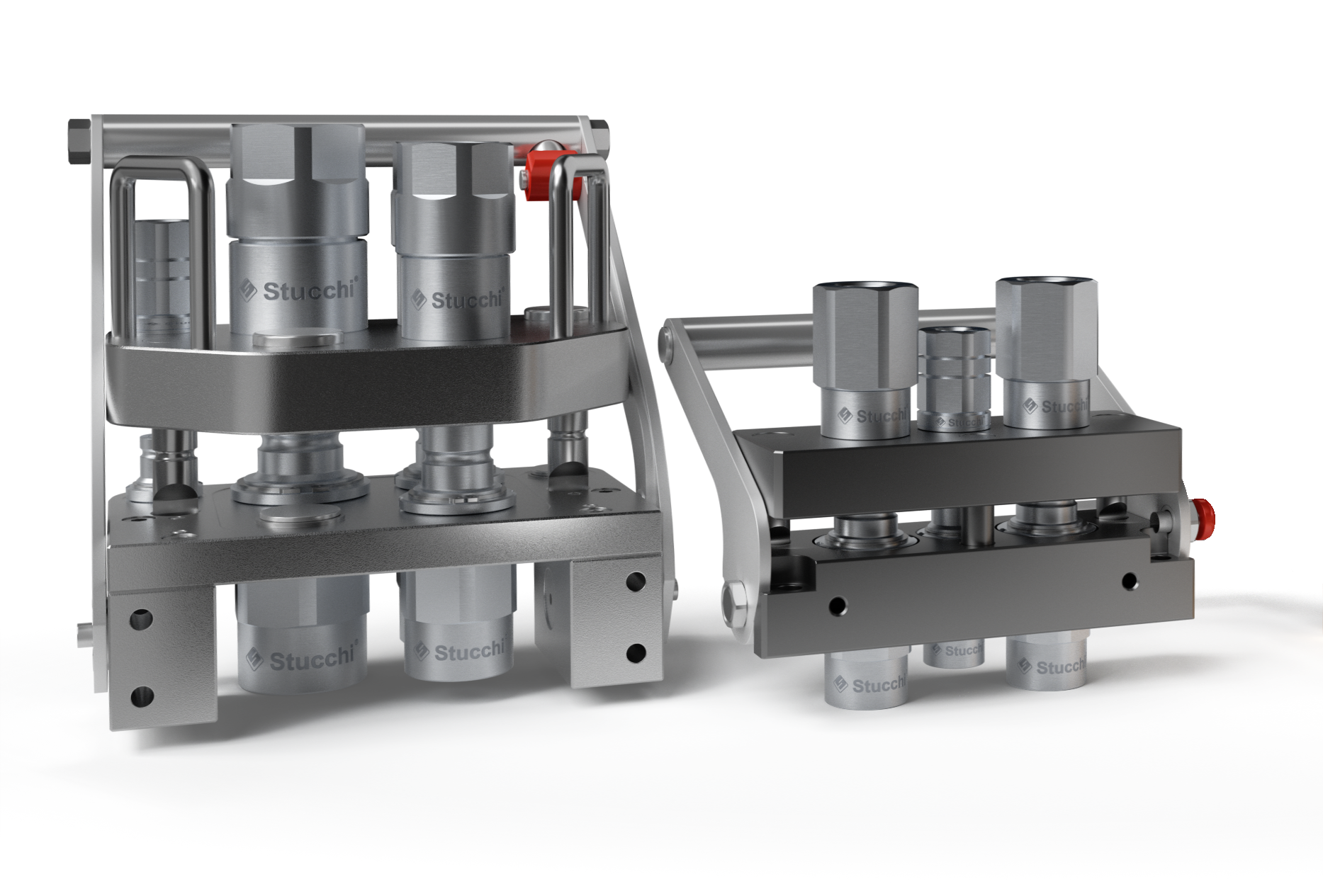 How do you choose multi-connection plates? Use the Stucchi configurator